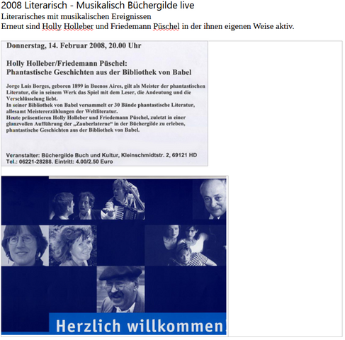 literarisch musikalisch