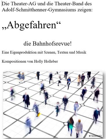 abgefahren plakat